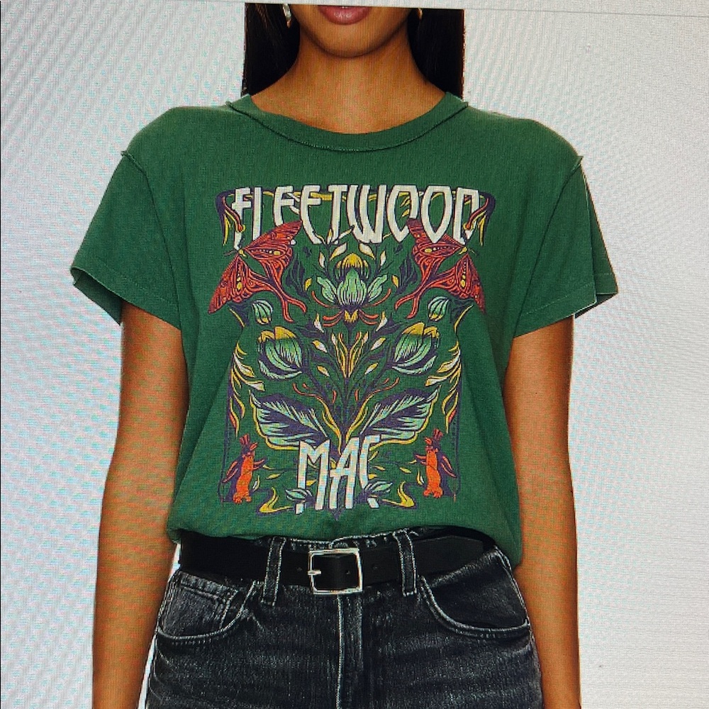 Daydreamer Fleetwood Mac Butterflies Reverse Tee - Picture 12 of 12